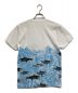 COMME des GARCONS HOMME PLUS (コムデギャルソンオムプリュス) 魚プリントTシャツ ホワイト サイズ:S：7000円