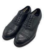 foot the coacherフットザコーチャー）の古着「SEMI BROGUE SHOES」｜ブラック