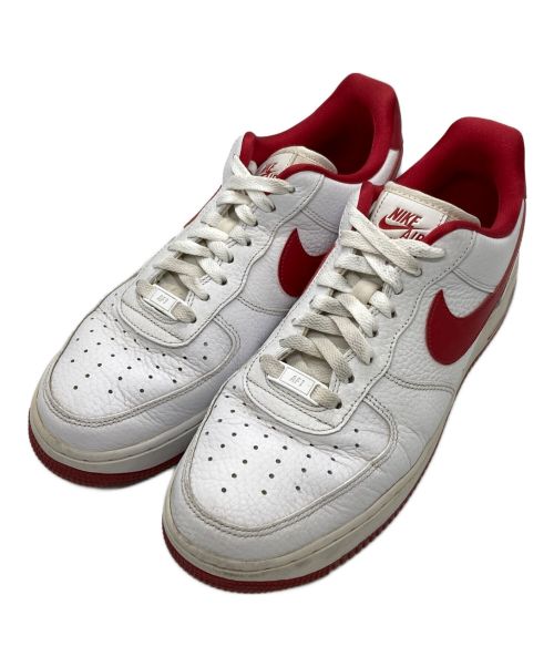 NIKE（ナイキ）NIKE (ナイキ) AIR FORCE 1 07 SE レッド×ホワイト サイズ:27.5cmの古着・服飾アイテム