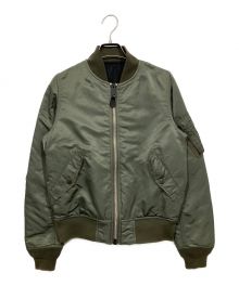 ALPHA×UNITED ARROWS（アルファ×ユナイテッドアローズ）の古着「MA-1ジャケット」｜グリーン