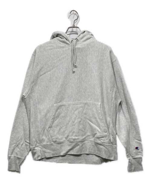 Champion REVERSE WEAVE（チャンピオン リバース ウィーブ）Champion REVERSE WEAVE (チャンピオンリバースウィーブ) リバースウィーブパーカー アイボリー サイズ:Lの古着・服飾アイテム