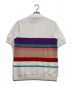 RAF SIMONS (ラフシモンズ) FRED PERRY (フレッドペリー) Striped Pique Shirt ホワイト サイズ:38：7000円