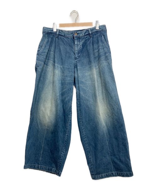 kolor/BEACON（カラービーコン）kolor/BEACON (カラービーコン) ワイドデニムパンツ/WIDE DENIM PANT インディゴ サイズ:3の古着・服飾アイテム