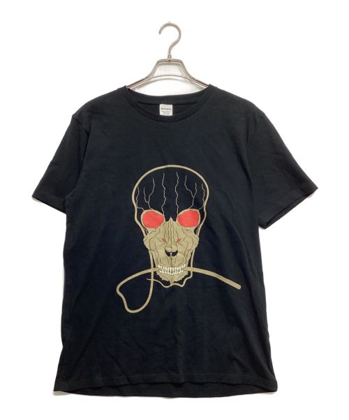 WACKO MARIA（ワコマリア）WACKO MARIA (ワコマリア) WOLF'S HEAD (ウルフズヘッド) HEAY WEIGHT CREW NECK T-SHIRT ブラック サイズ:Lの古着・服飾アイテム