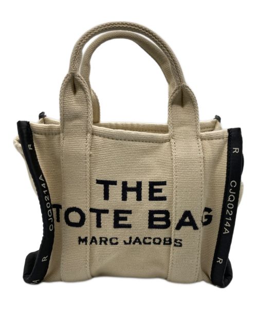 MARC JACOBS（マークジェイコブス）MARC JACOBS (マーク ジェイコブス) ザ ジャカード トート バッグ スモール ベージュの古着・服飾アイテム