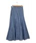 ebure (エブール) Linen Top Twill Skirt スカイブルー サイズ:36：6000円