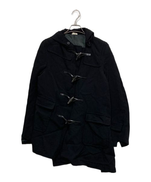 COMME des GARCONS HOMME PLUS（コムデギャルソンオムプリュス）COMME des GARCONS HOMME PLUS (コムデギャルソンオムプリュス) 捻じれデザインダッフルコート ブラック サイズ:Sの古着・服飾アイテム