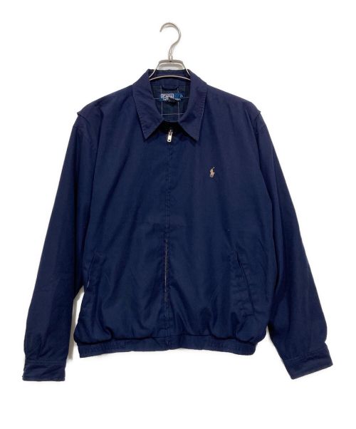 POLO RALPH LAUREN（ポロ・ラルフローレン）POLO RALPH LAUREN (ポロ・ラルフローレン) スイングトップ ネイビー サイズ:Lの古着・服飾アイテム