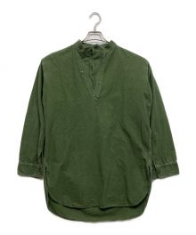 Swedish Army（スウェーデン軍）の古着「M55Pullover Shirts」｜グリーン