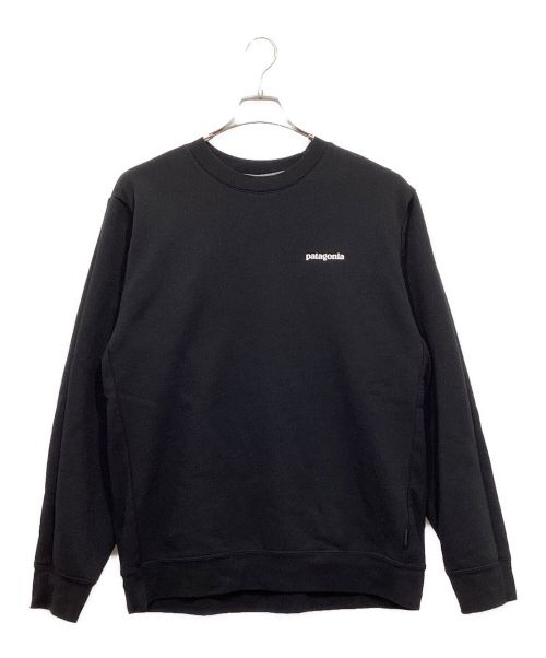 Patagonia（パタゴニア）Patagonia (パタゴニア) P-6 Logo Uprisal Crew Sweatshirt ブラック サイズ:XLの古着・服飾アイテム