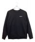 Patagonia（パタゴニア）の古着「P-6 Logo Uprisal Crew Sweatshirt」｜ブラック