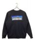 Patagonia (パタゴニア) P-6 Logo Uprisal Crew Sweatshirt ブラック サイズ:XL：6000円