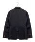 COMME des GARCONS HOMME PLUS EVER GREEN (コムデギャルソンオムプリュス エバーグリーン) ポリエステルテーラードジャケット ブラック サイズ:S：13000円