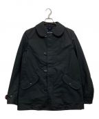 COMME des GARCONS HOMME×GOLDWINコムデギャルソン オム×ゴールドウイン）の古着「ラウンドカラー ジャケット」｜ブラック