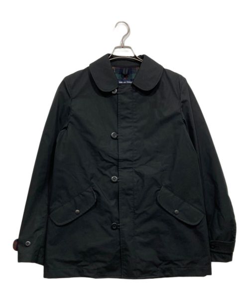 COMME des GARCONS HOMME（コムデギャルソン オム）COMME des GARCONS HOMME (コムデギャルソン オム) GOLDWIN (ゴールドウイン) ラウンドカラー ジャケット ブラック サイズ:Mの古着・服飾アイテム