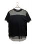 DIESEL (ディーゼル) メッシュ切り替えカットソー ブラック サイズ:XS：5000円