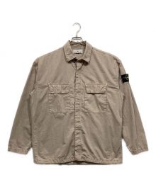 STONE ISLAND（ストーンアイランド）の古着「Old Treatment shirt」｜ベージュ