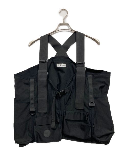 EVISEN（エビセン）EVISEN (エビセン) MILITARY MOLESKIN VEST ブラック サイズ:FREEの古着・服飾アイテム