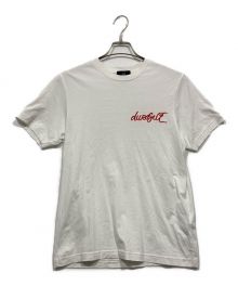 dunhill（ダンヒル）の古着「ロゴ刺繍Tシャツ」｜ホワイト