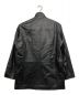 CHRISTIAN MODE (クリスチャン モード) レザージャケット ブラック サイズ:M：6000円