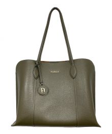 FURLA（フルラ）の古着「VITTORIA TOTEBAG」｜グリーン