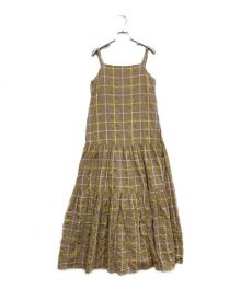 KAIEKA（カイエカ）の古着「Tiered Camisole Dress」｜ベージュ