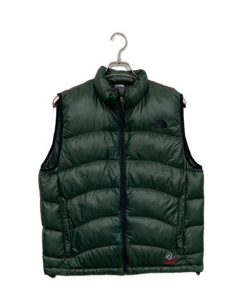 THE NORTH FACE（ザ ノース フェイス）THE NORTH FACE (ザ ノース フェイス) ACONCAGUA VEST/アコンカグアベスト グリーン サイズ:Mの古着・服飾アイテム