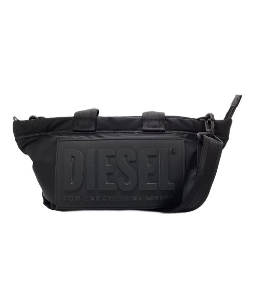 DIESEL（ディーゼル）DIESEL (ディーゼル) HANDYE ミニバッグ/2WAY スモールトートバッグ ブラックの古着・服飾アイテム