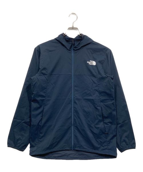 THE NORTH FACE（ザ ノース フェイス）THE NORTH FACE (ザ ノース フェイス) ES エニータイムウインドフーディ ネイビー サイズ:Mの古着・服飾アイテム