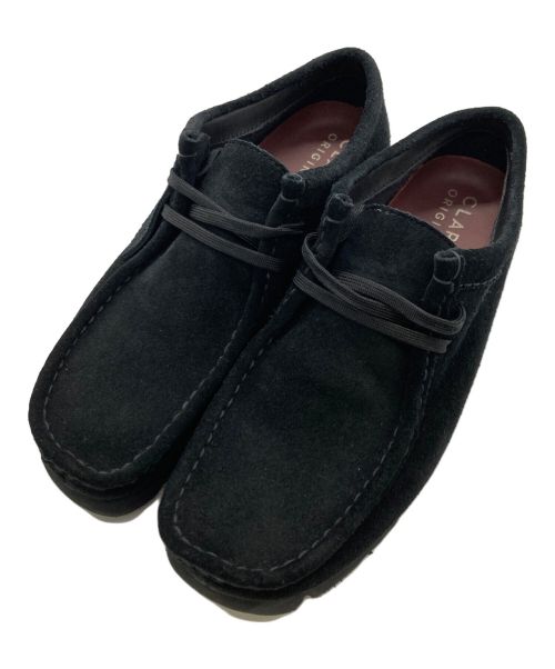 CLARKS（クラークス）CLARKS (クラークス) ワラビー ゴアテックス ブラック サイズ:24.5cmの古着・服飾アイテム