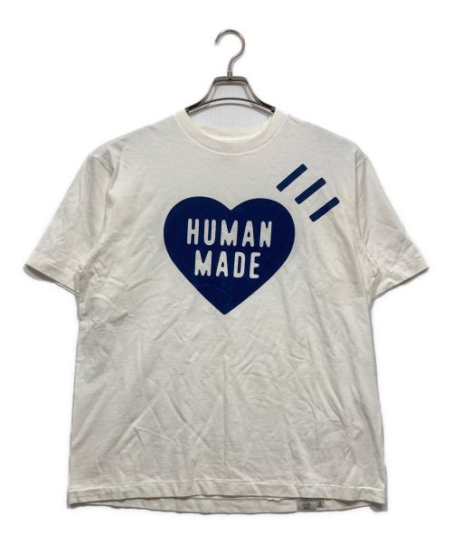 HUMAN MADE（ヒューマンメイド）HUMAN MADE (ヒューマンメイド) デイリー S/S Tシャツ ホワイト サイズ:Lの古着・服飾アイテム