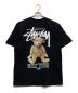 stussy (ステューシー) BUILT TOUGH ベアプリント Tシャツ ブラック サイズ:L：6000円