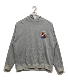 MAYO（メイヨー）の古着「Embroidery Hoodie パーカー」｜グレー