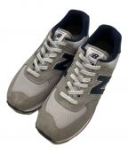 NEW BALANCEニューバランス）の古着「574 ローカットスニーカー」｜グレー