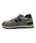 NEW BALANCE (ニューバランス) 574 ローカットスニーカー グレー サイズ:US10：6000円