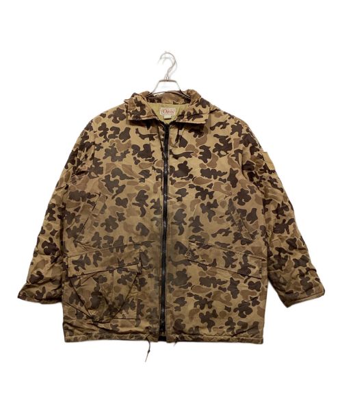 orvis（オービス）ORVIS (オービス) カモフラフーデッドジャケット カーキ サイズ:タグ不明の古着・服飾アイテム