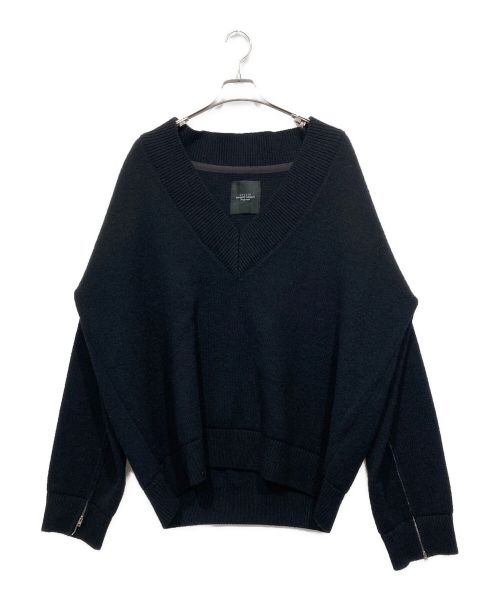 UNUSED（アンユーズド）UNUSED (アンユーズド) V-neck knit ブラック サイズ:SIZE 3の古着・服飾アイテム