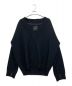 UNUSED（アンユーズド）の古着「V-neck knit」｜ブラック