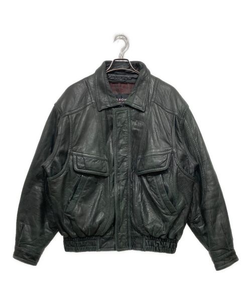 wilsons leather（ウィルソンズレザー）wilsons leather (ウィルソンズレザー) レザージャケット ブラック サイズ:SIZE Lの古着・服飾アイテム