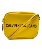 Calvin Klein Jeansカルバンクラインジーンズ）の古着「Sculpted Camera Bag」｜イエロー