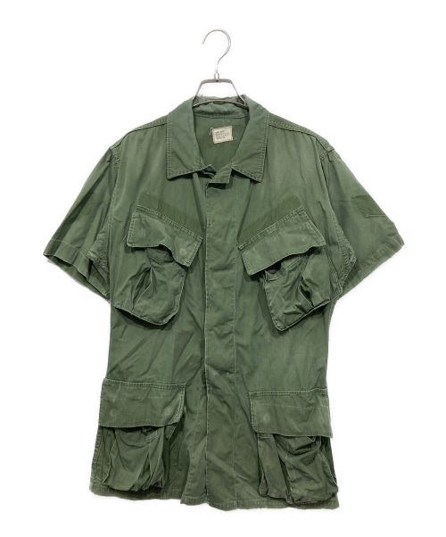 US ARMY（ユーエスアーミー）US ARMY (ユーエスアーミー) jungle fatigue jacket オリーブ サイズ:SMALL-SHORTの古着・服飾アイテム