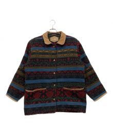 WOOLRICH（ウールリッチ）の古着「ネイティブ柄ウールジャケット」｜ブラウン