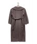 MURRAL (ミューラル) Curvy wool coat ピンク サイズ:FREE：18000円