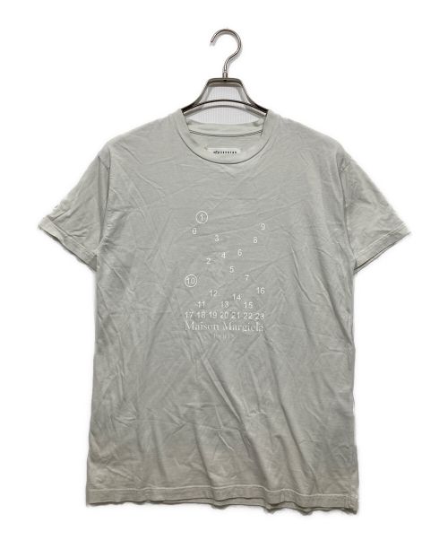 Maison Margiela（メゾンマルジェラ）Maison Margiela (メゾンマルジェラ) NUMBERING LOGO TEE グリーン サイズ:SIZE XSの古着・服飾アイテム