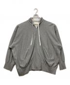 Hed Mayner×REEBOKヘド メイナー×リーボック）の古着「ZIPPED HOODIE - GREY MELANGE」｜グレー