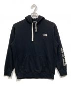 THE NORTH FACEザ ノース フェイス）の古着「メッセージロゴフーディー」｜ブラック