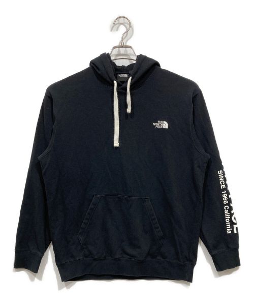 THE NORTH FACE（ザ ノース フェイス）THE NORTH FACE (ザ ノース フェイス) メッセージロゴフーディー ブラック サイズ:Sの古着・服飾アイテム