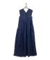 HYKE (ハイク) LINEN MAXI DRESS ネイビー サイズ:2：20000円