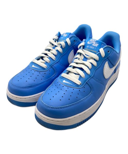 NIKE（ナイキ）NIKE (ナイキ) AIR FORCE1 LOW ブルー  UNIVERSITY BLUE サイズ:27.5cmの古着・服飾アイテム