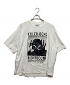 TIGHTBOOTH PRODUCTION×KILLER BONGタイトブースプロダクション×キラーボング）の古着「TBKB HAND SIGN T-SHIRT」｜ホワイト